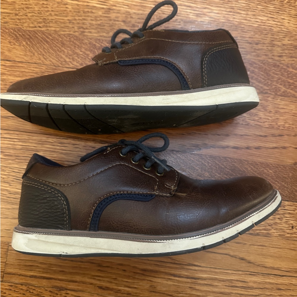 Mix No. 6 Cole Oxford - Brown w/black accents - Kids Size 2M Little Boy